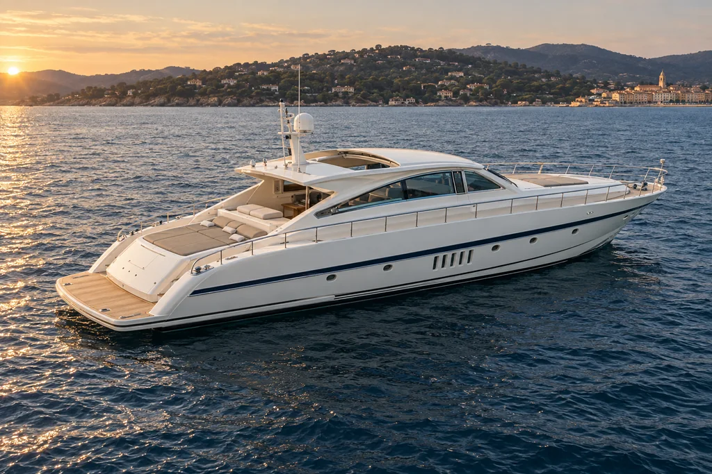 Leopard 27 sur la côte de Saint-Tropez