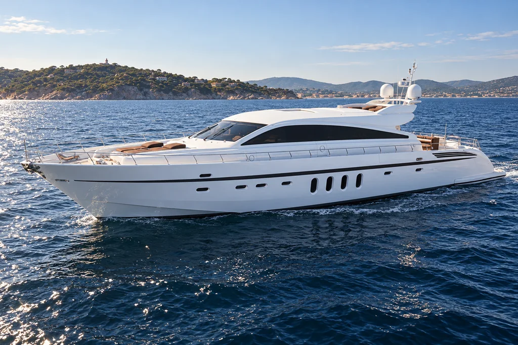 Leopard 31 sur la côte de Saint-Tropez