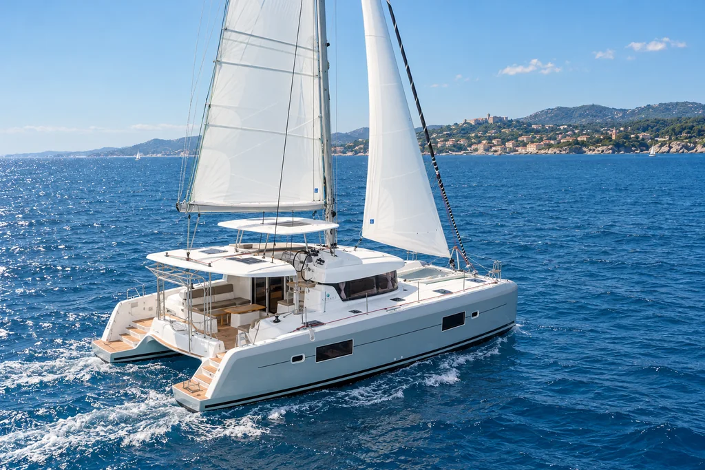 Lagoon 42 off Saint-Tropez