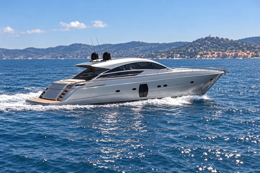Pershing 64 off Saint-Tropez